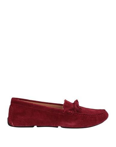 Boemos Woman Loafers Brick Red Size 5 Soft Leather