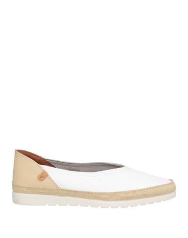 Verbenas Woman Ballet Flats White Size 8 Leather