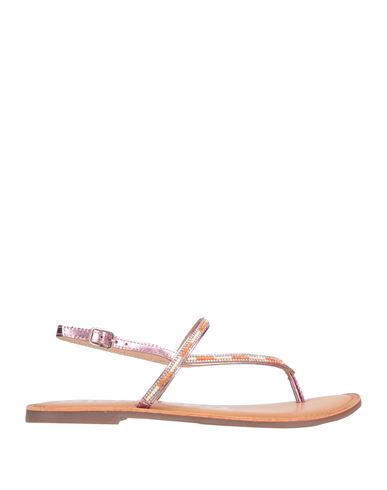 Gioseppo Woman Thong Sandal Pink Size 7.5 Leather