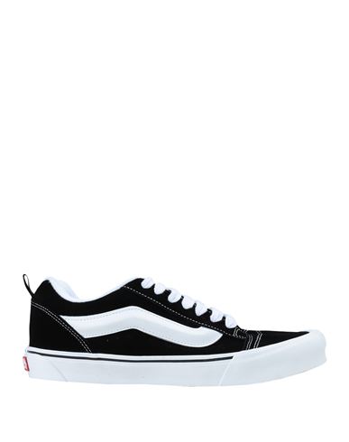 Vans Knu Skool Man Sneakers Black Size 7.5 Soft Leather