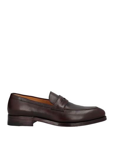 A.testoni A. Testoni Man Loafers Dark Brown Size 13 Soft Leather
