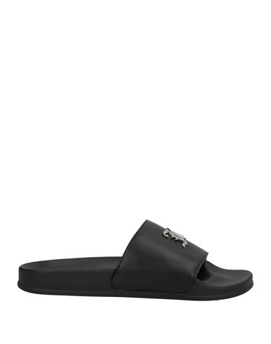 John Galliano Man Sandals Black Size 7 Soft Leather