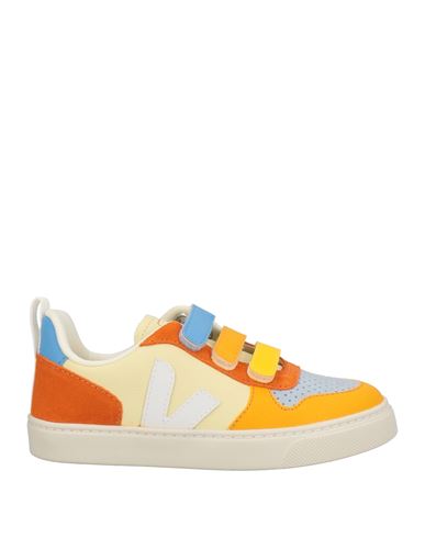 Veja Babies'  Toddler Sneakers Light Yellow Size 10c Soft Leather