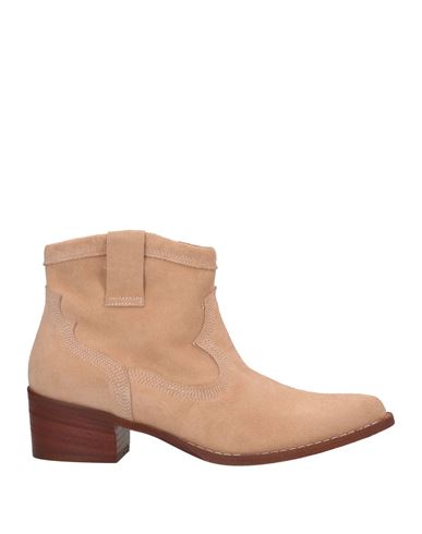 Le Pepite Woman Ankle Boots Sand Size 5 Soft Leather In Beige
