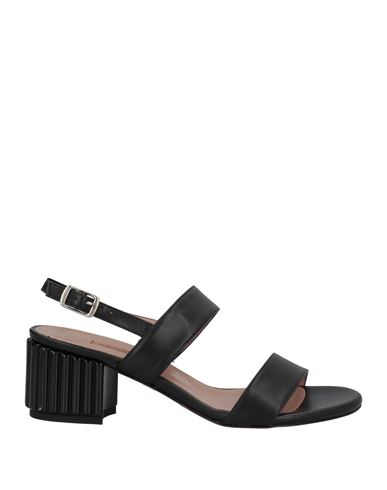 Albano Woman Sandals Black Size 5 Textile Fibers