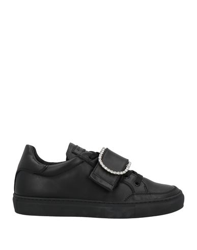 John Galliano Woman Sneakers Black Size 6 Soft Leather