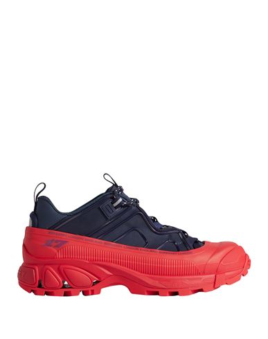 Burberry Man Sneakers Navy Blue Size 10 Textile Fibers