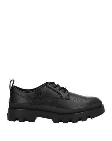 Michael Kors Mens Man Lace-up Shoes Black Size 7.5 Soft Leather