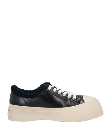 Marni Woman Sneakers Black Size 10 Soft Leather
