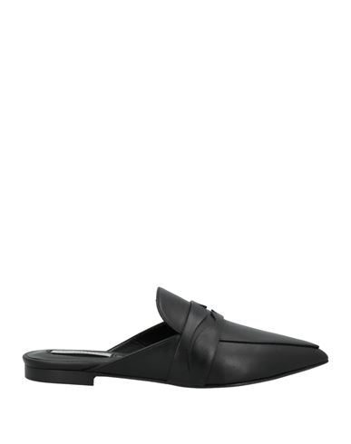 John Galliano Woman Mules & Clogs Black Size 6 Soft Leather