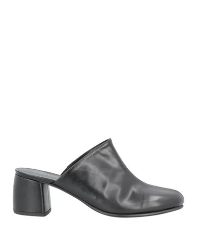 La Corte Della Pelle By Franco Ballin Woman Mules & Clogs Black Size 9 Leather