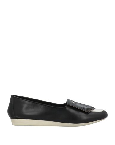La Corte Della Pelle By Franco Ballin Woman Loafers Black Size 6 Soft Leather