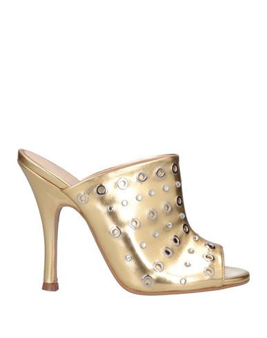 Richmond Woman Sandals Gold Size 6 Soft Leather