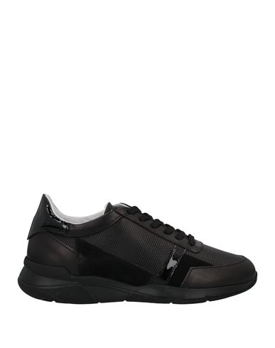 John Richmond Woman Sneakers Black Size 6 Soft Leather