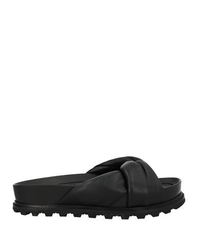 Vic Matie Vic Matiē Woman Sandals Black Size 8 Soft Leather