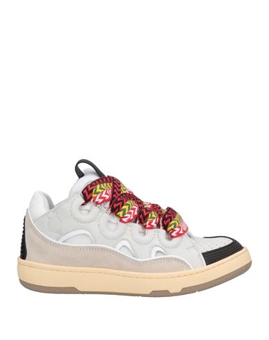 Lanvin Woman Sneakers White Size 6 Leather