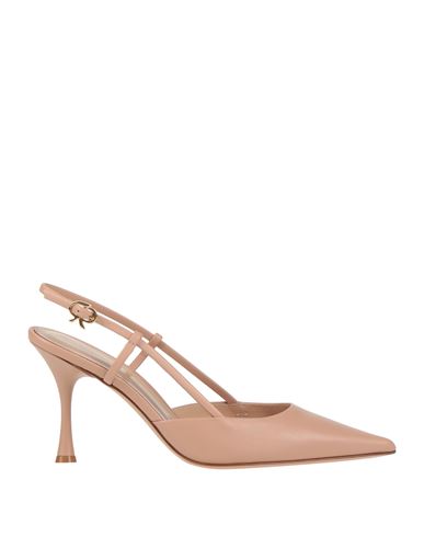 Gianvito Rossi Woman Sandals Blush Size 6.5 Soft Leather In Pink