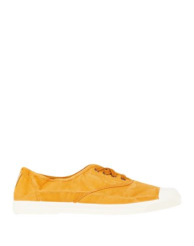 Natural World Man Sneakers Ocher Size 13 Organic Cotton In Yellow