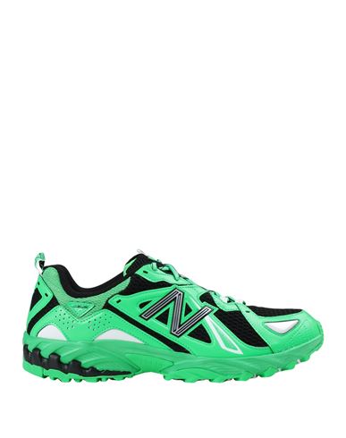 New Balance 610v1 Man Sneakers Green Size 7 Textile Fibers
