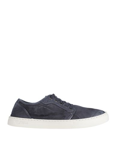 Shop Natural World Man Sneakers Navy Blue Size 8 Organic Cotton
