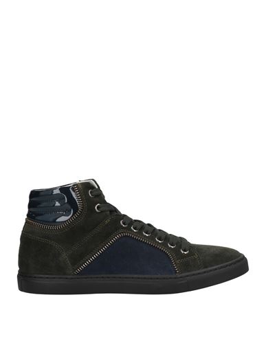 Alessandro Dell'acqua Woman Sneakers Dark Green Size 6 Soft Leather