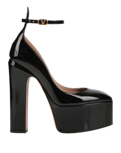 Shop Valentino Garavani Woman Pumps Black Size 8 Soft Leather