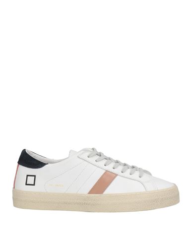 Date D. A.t. E. Woman Sneakers White Size 6.5 Soft Leather