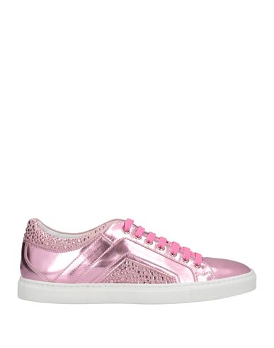 Alessandro Dell'acqua Woman Sneakers Pink Size 10 Soft Leather
