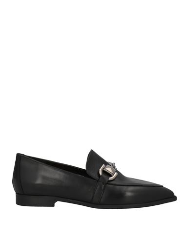 Anna Baiguera Woman Loafers Black Size 10 Soft Leather