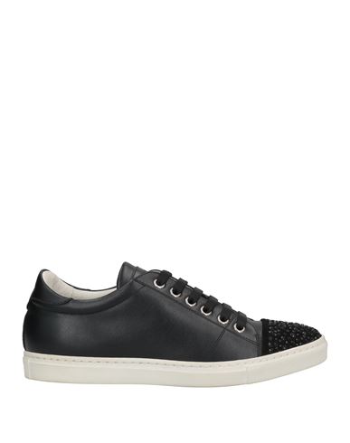 Alessandro Dell'acqua Woman Sneakers Black Size 6 Soft Leather