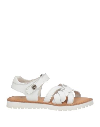 Kickers Babies'  Toddler Girl Sandals White Size 10c Soft Leather