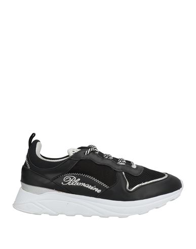 Blumarine Woman Sneakers Black Size 9 Textile Fibers