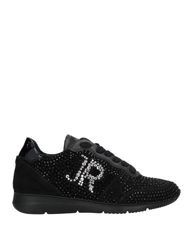 John Richmond Woman Sneakers Black Size 5 Soft Leather