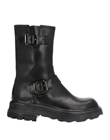 Moma Woman Ankle Boots Black Size 8 Soft Leather