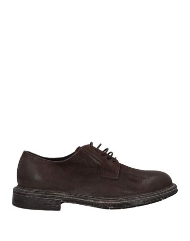 Moma Man Lace-up Shoes Dark Brown Size 9 Soft Leather