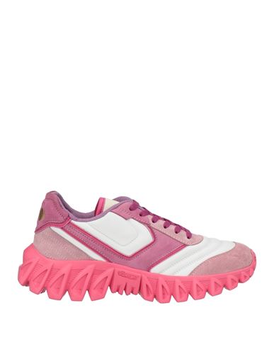 PANTOFOLA D'ORO PANTOFOLA D'ORO WOMAN SNEAKERS PASTEL PINK SIZE 10 SOFT LEATHER