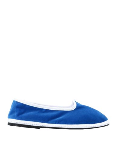 Papusse Akan Woman Loafers Blue Size 7 Cotton, Polyester