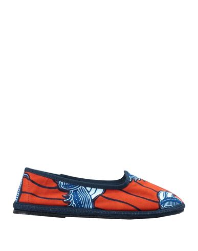 Papusse Accra Woman Loafers Rust Size 8 Cotton, Elastane In Red