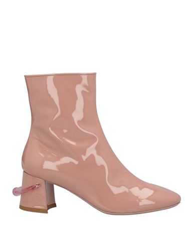 L'autre Chose L' Autre Chose Woman Ankle Boots Pastel Pink Size 7 Leather