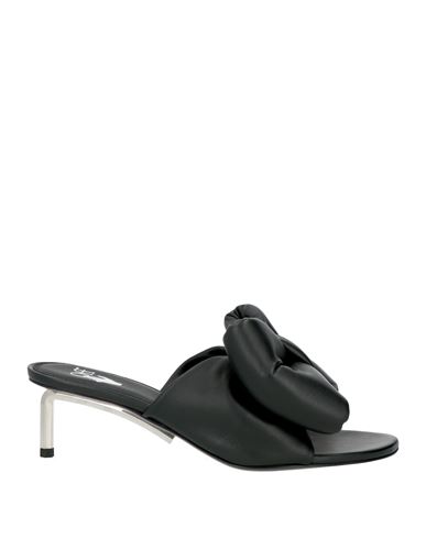 Off-white Woman Sandals Black Size 8 Leather