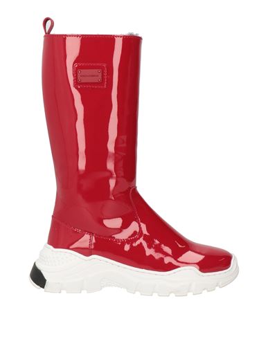 Dolce & Gabbana Babies'  Toddler Girl Boot Red Size 10c Soft Leather