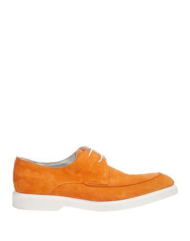 8 BY YOOX 8 BY YOOX SUEDE DERBY SHOES MAN LACE-UP SHOES MANDARIN SIZE 13 CALFSKIN