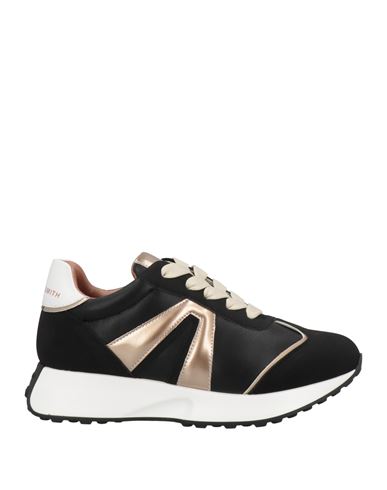 Alexander Smith Woman Sneakers Black Size 7 Textile Fibers