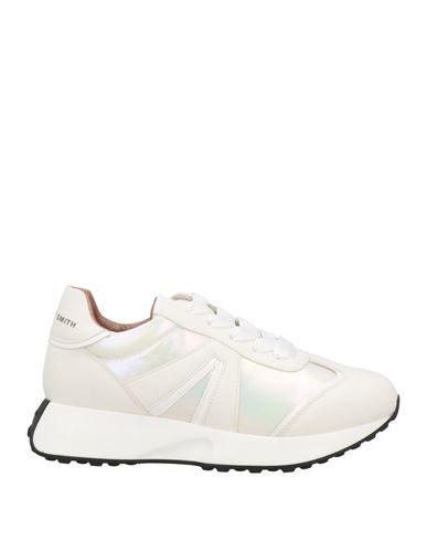 Alexander Smith Woman Sneakers White Size 5 Textile Fibers