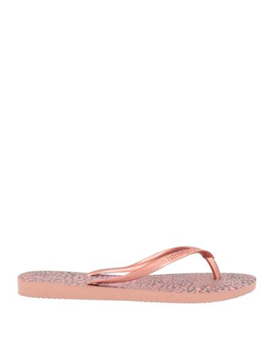 Havaianas Woman Thong Sandal Pastel Pink Size 11/12 Rubber