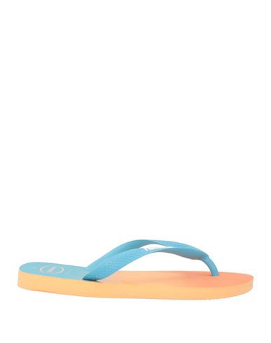 Havaianas Woman Thong Sandal Orange Size 9/10 Rubber In Multi