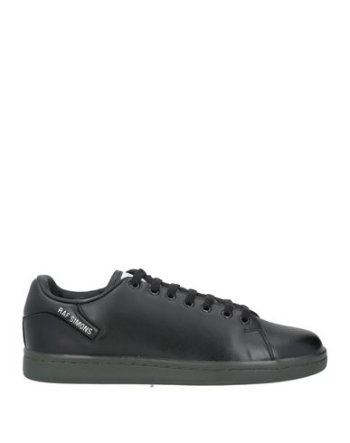 Shop Raf Simons Man Sneakers Black Size 7 Soft Leather