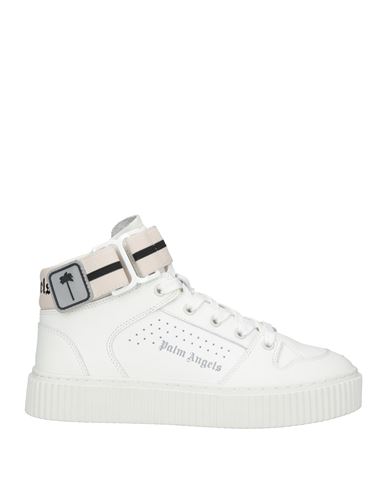 Palm Angels Woman Sneakers White Size 11 Soft Leather
