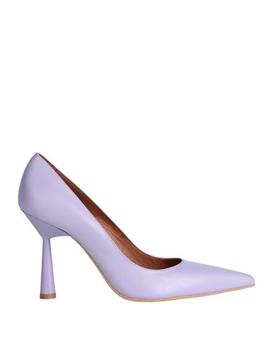 Ovye' By Cristina Lucchi Woman Pumps Lilac Size 9 Calfskin In Purple