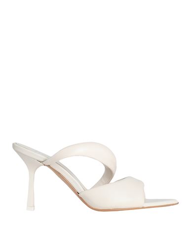 Ovye' By Cristina Lucchi Woman Sandals Off White Size 8 Calfskin